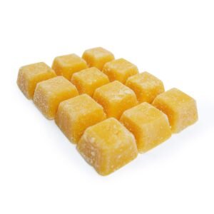 Frozen Mango Puree Cubes Origin Vietnam IQF Freezing Process Bulk Packed From an Van Thinh Food/Gefrorener Mango-Puree-W