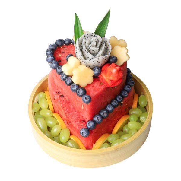 Fruity Heart 2 Tier Watermelon Cake 28cm Fruity Heart 2 Tier Watermelon Cake 28cm — premium quality