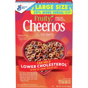 General Mills Fruity Cheerios Cereal Large 402g — premium quality