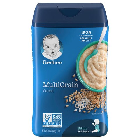 Gerber 2nd Foods Cereal Ngm Multi Grain 227g Gerber 2nd Foods Cereal Ngm Multi Grain 227g — premium quality