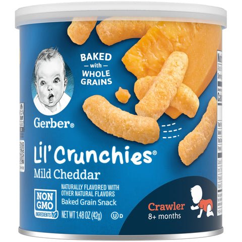 Gerber Lil 39 Crunchies Crawler Mild Cheddar 42g Gerber Lil 39 Crunchies Crawler Mild Cheddar 42g — premium quality