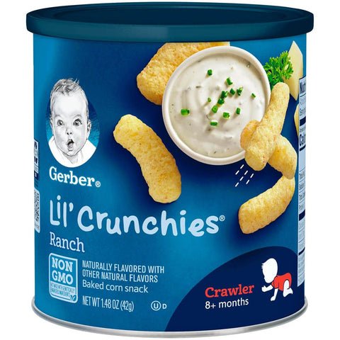 Gerber Lil 39 Crunchies Ranch Crawler 42g Gerber Lil 39 Crunchies Ranch Crawler 42g — premium quality