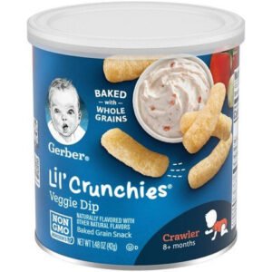 Gerber Lil 39 Crunchies Veggie Dip Crawler 42g — premium quality