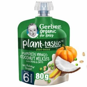 Gerber Organic Plant-tastic Pumpkin Mango Coconut Milkies, 80g – Wholesale & Export UAE - wholesale supplier | AgroFoods Global