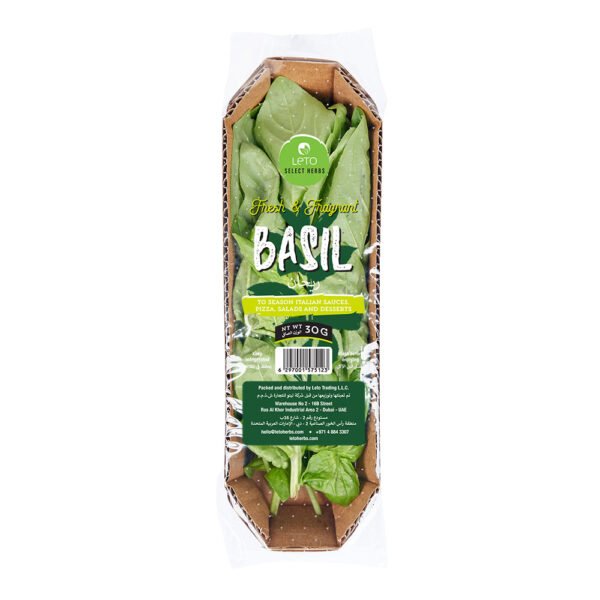 Green Basil Leaves Green Basil Leaves — premium quality