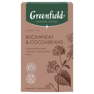 Greenfield Natural Tisane Buckwheat and Cocoa Beans Herbal Tea Bags 20 Tea Bags – Wholesale & Export UAE - wholesale supplier | AgroFoods Global