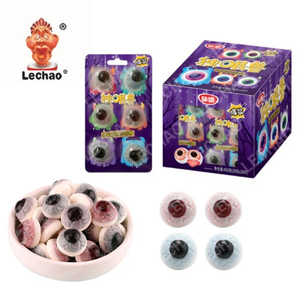 Halal Certified Custom Candy Eyeball Gummy
