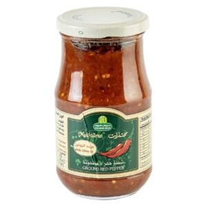 Halwani Bros Mukhtarat Ground Red Pepper with Olive Oil, 375g – Wholesale & Export UAE - wholesale supplier | AgroFoods Global