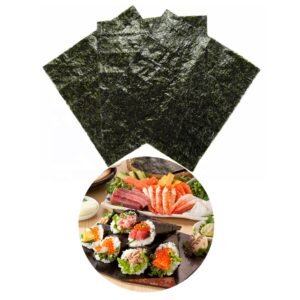 Healthy Dried Crispy Roasted Nori Sushi