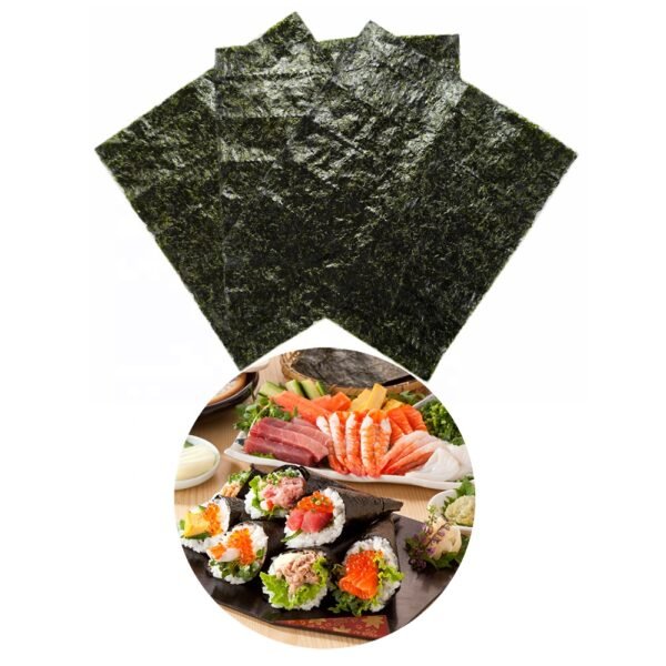 Healthy Dried Crispy Roasted Nori Sushi