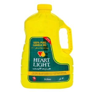 Heart Light Pure Canola Oil, 3L – Wholesale & Export UAE - wholesale supplier | AgroFoods Global