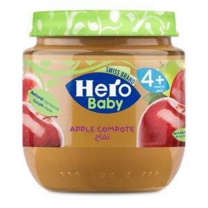 Hero Baby Apple Compote Baby Food, 4 Months+, 130g wholesale UAE — bulk export supplier