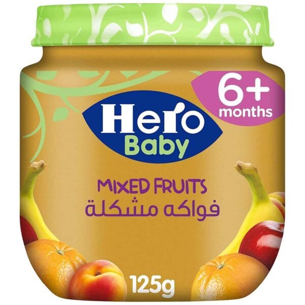 Hero Baby Mixed Fruits Puree 6+ Months, 125g wholesale UAE — bulk export supplier