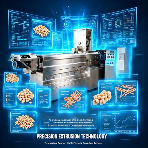 High Capacity Textured Soy Protein Machine
