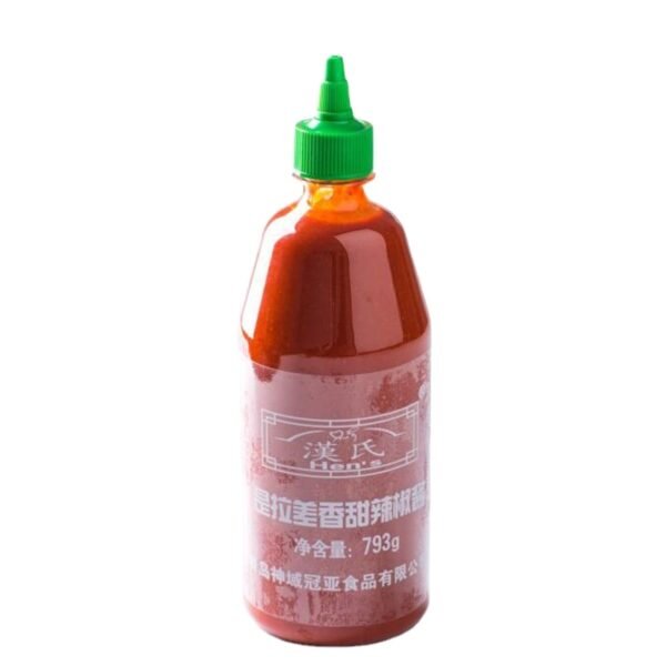 Hot Sriracha Chili Sauce in Squeeze Hot Sriracha Chili Sauce in Squeeze