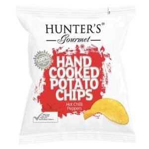 Hunter's Gourmet Hot Chili Peppers Hand Cooked Potato Chips, 40g – Wholesale & Export UAE - wholesale supplier | AgroFoods Global