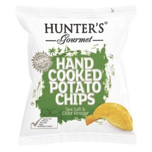 Hunter's Gourmet Sea Salt and Cider Vinegar Hand Cooked Potato Chips, 40g – Wholesale & Export UAE - wholesale supplier | AgroFoods Global