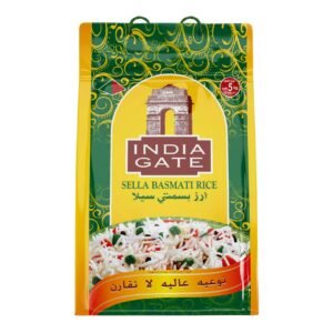 India Gate Sella Basmati Rice, 5kg – Wholesale & Export UAE - wholesale supplier | AgroFoods Global