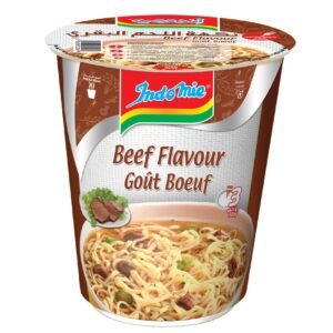 Indomie Beef Flavour Instant Cup Noodles, 60g – Wholesale & Export UAE - wholesale supplier | AgroFoods Global