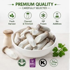 IQF Frozen King Oyster Mushroom 10kg