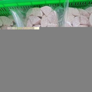 IQF Frozen Taro with Purple Fiber