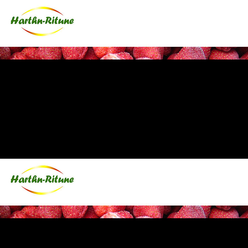 IQF Frozen Whole Strawberries Calyx Removed