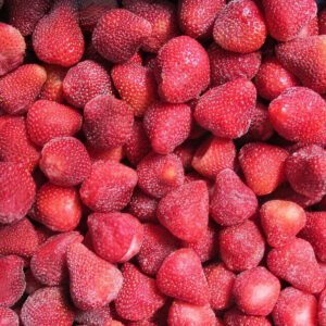 IQF Frozen Whole Strawberries Without Calyx