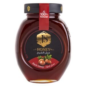 Jabal El Sheikh Oak Black Honey, 425g – Wholesale & Export UAE - wholesale supplier | AgroFoods Global