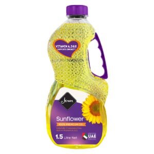 Jenan Sunflower Oil, 1.5L – Wholesale & Export UAE - wholesale supplier | AgroFoods Global