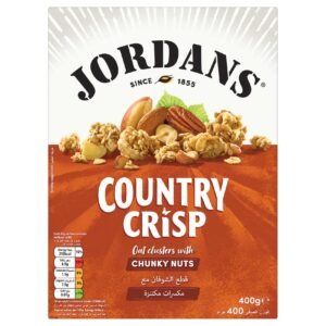 Jordans Country Crisp Oat Clusters with Chunky Nuts, 400g – Wholesale & Export UAE - wholesale supplier | AgroFoods Global
