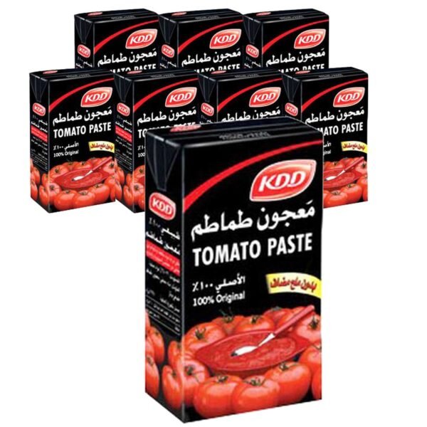 KDD Tomato Paste, 135g Pack of 8 – Wholesale & Export UAE - wholesale supplier | AgroFoods Global