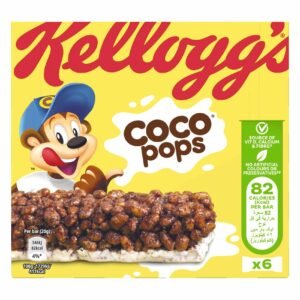 Kellogg's Coco Pops Milk and Chocolate Cereal Bar, 20g Pack of 6 wholesale UAE — bulk export supplier