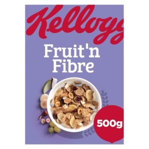 Kellogg's Fruit N Fibre Flakes, 500g wholesale UAE — bulk export supplier