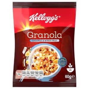 Kellogg's Mixed Fruit with Coconut Granola, 60g wholesale UAE — bulk export supplier