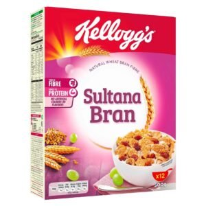 Kellogg's Sultana Bran with Raisins Cereal, 500g wholesale UAE — bulk export supplier