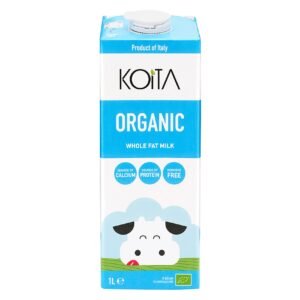 Koita Organic Full Fat Milk Added Vitamin A & D3 1L – Wholesale & Export UAE - wholesale supplier | AgroFoods Global