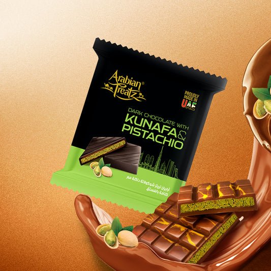 Kunafa Pistachio Dark Chocolate Kunafa Pistachio Dark Chocolate — premium quality