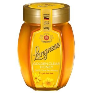 Langnese Golden Clear Honey, 500g – Wholesale & Export UAE - wholesale supplier | AgroFoods Global