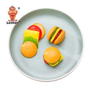 Lechao Custom Gummy Hamburger Candy Fruit