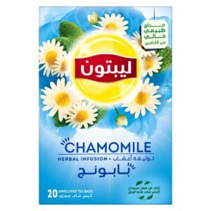 Lipton Herbal Infusion Chamomile, 20 Tea Bags wholesale UAE — bulk export supplier