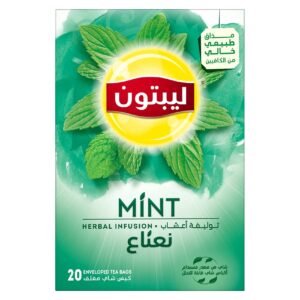 Lipton Herbal Infusion Mint 20 Tea Bags wholesale UAE — bulk export supplier