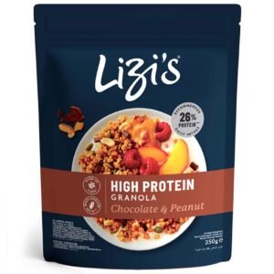 Lizis High Protein Granola Chocolate and Peanut, 350g wholesale UAE — bulk export supplier