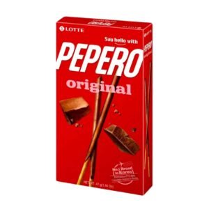 Lotte Pepero Original Chocolate Stick Biscuit, 47g – Wholesale & Export UAE - wholesale supplier | AgroFoods Global