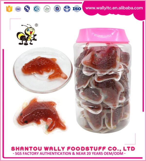Lucky Fish Shaped Jelly Candy in