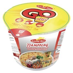 Lucky Me! Go Mini Cup Jjamppong Spicy Seafood Flavour Instant Noodle Soup, 40g – Wholesale & Export UAE - wholesale supplier | AgroFoods Global