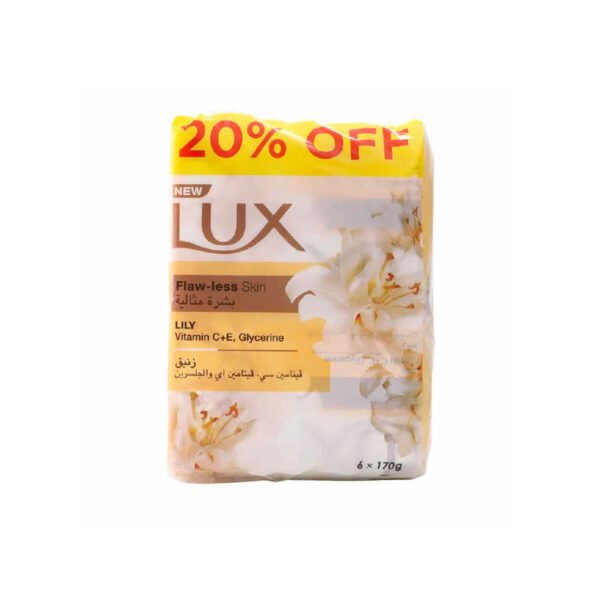 Lux Bar Flaw Less Floweralur 6x170gm Lux Bar Flaw Less Floweralur 6x170gm — premium quality