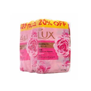 Lux Glowing Skin Soap Soap Set With Rose Fragrance 6x170gms — premium quality