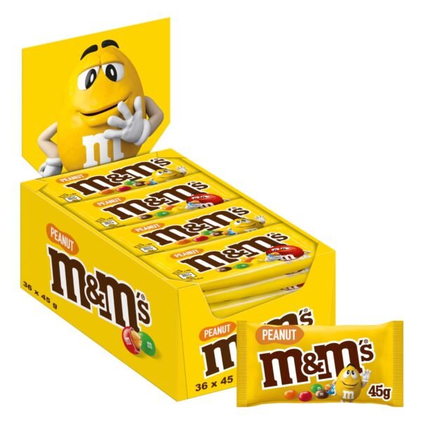 m&m's Chocolate Peanut, Pack of 36, 45g – Wholesale & Export UAE