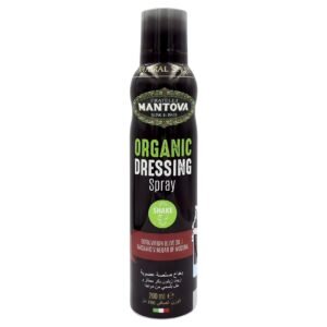 Mantova Organic Extra Virgin Olive Oil and Balsamic Vinegar of Modena Dressing Spray, 200ml wholesale UAE — bulk export supplier