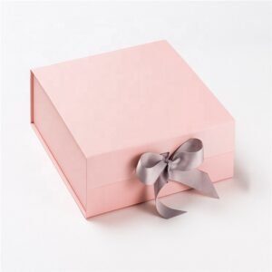 Matt Lamination Black Paper Rigid Gift